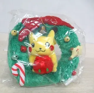 クリスマスピカチュウリースぬいぐるみ