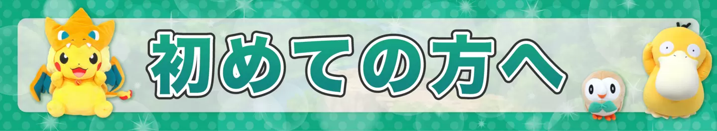 初めての方へ