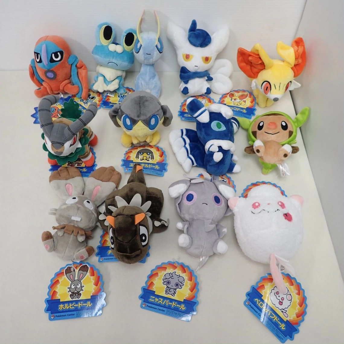 ポケモン 紙タグや付属品の有無