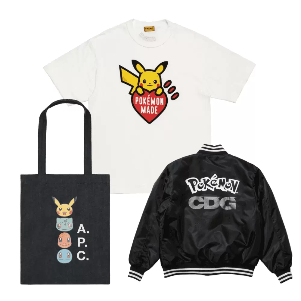 ポケモンアパレルコラボグッズ