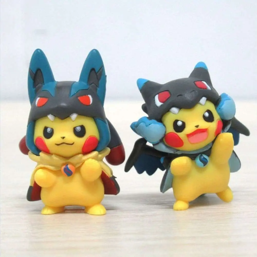 メガポンチョを着たピカチュウ