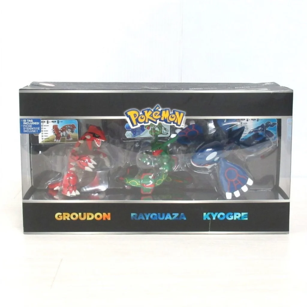 グラードン・カイオーガ・レックウザ アメリカ版 フィギュア