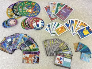明治ゲットカード、トップサンポケカ、ポケモンずかんカードなど