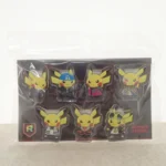 ポケモンセンター アクリルクリップ 7つセット ボスごっこピカチュウ RR ポケットモンスター